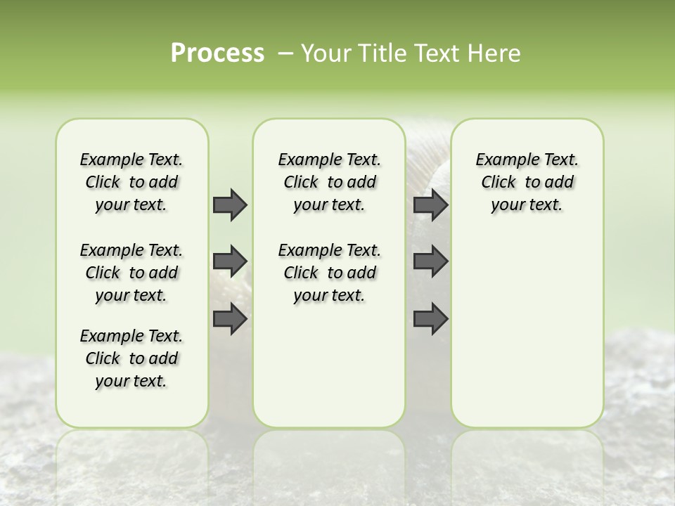 Senior Daughter Sea PowerPoint Template