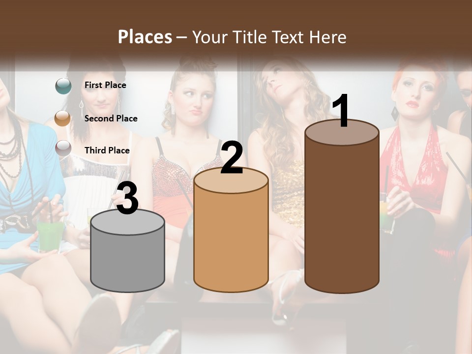 Single Calm Ocean PowerPoint Template