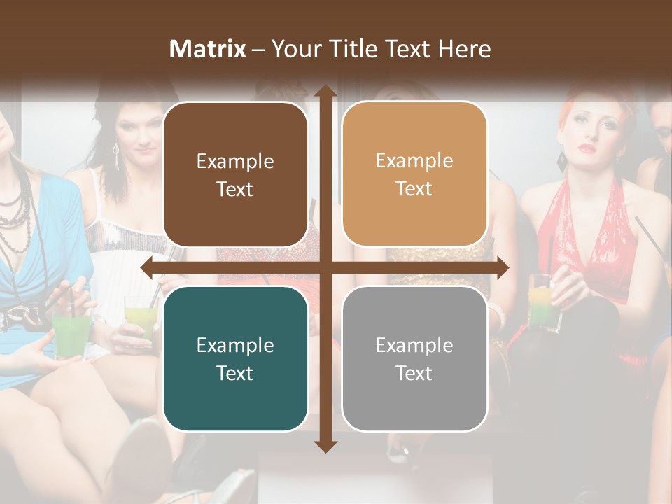 Single Calm Ocean PowerPoint Template