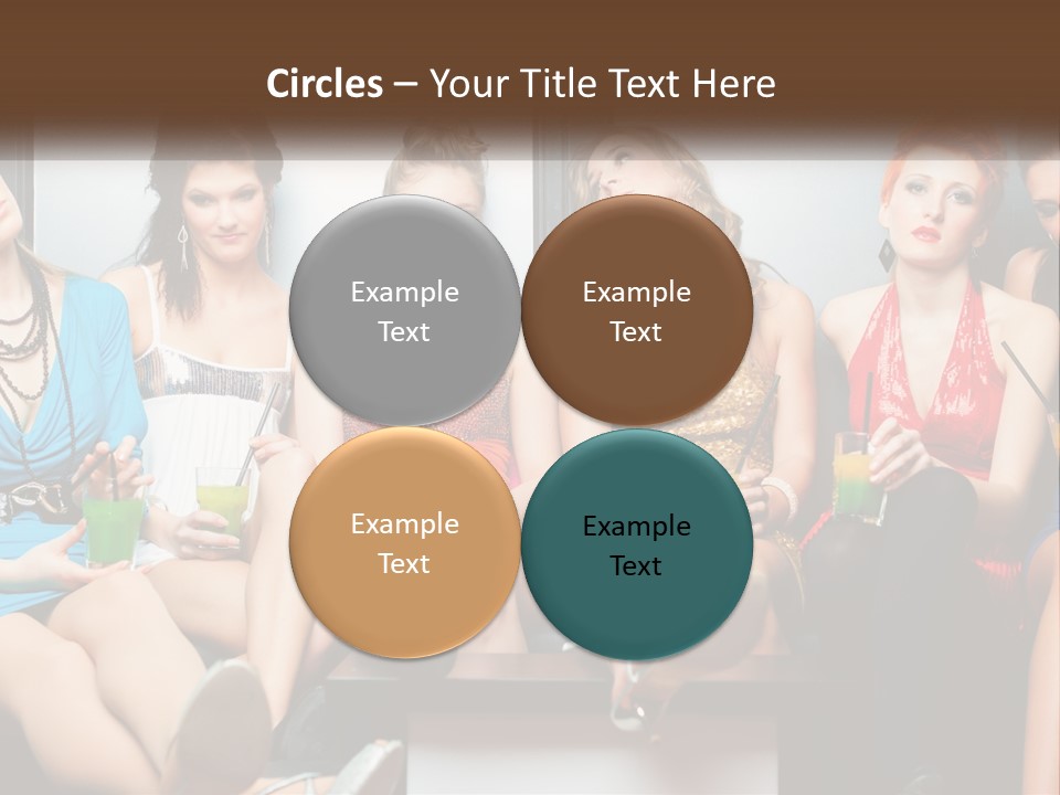 Single Calm Ocean PowerPoint Template