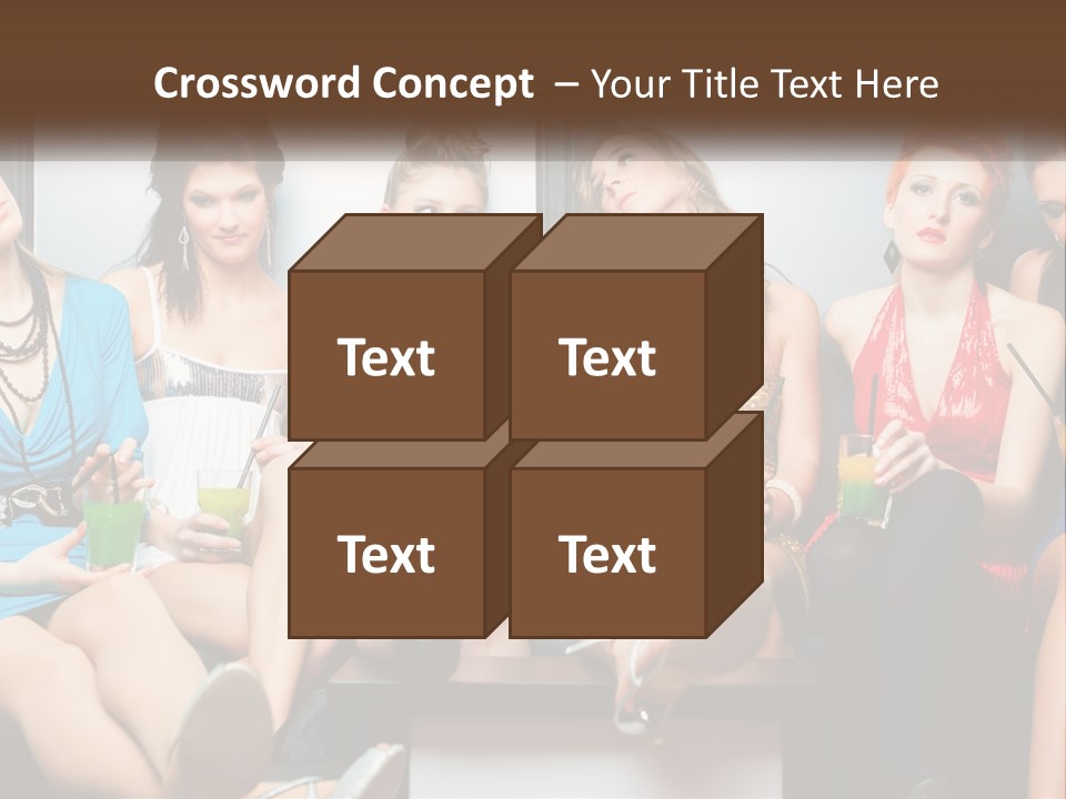 Single Calm Ocean PowerPoint Template