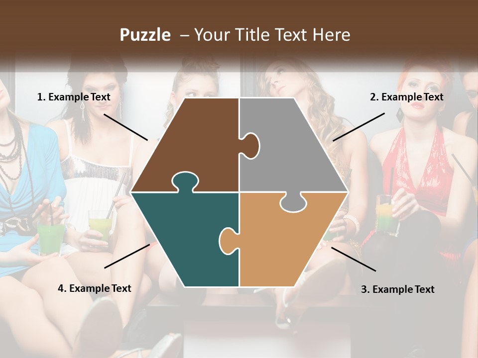 Single Calm Ocean PowerPoint Template