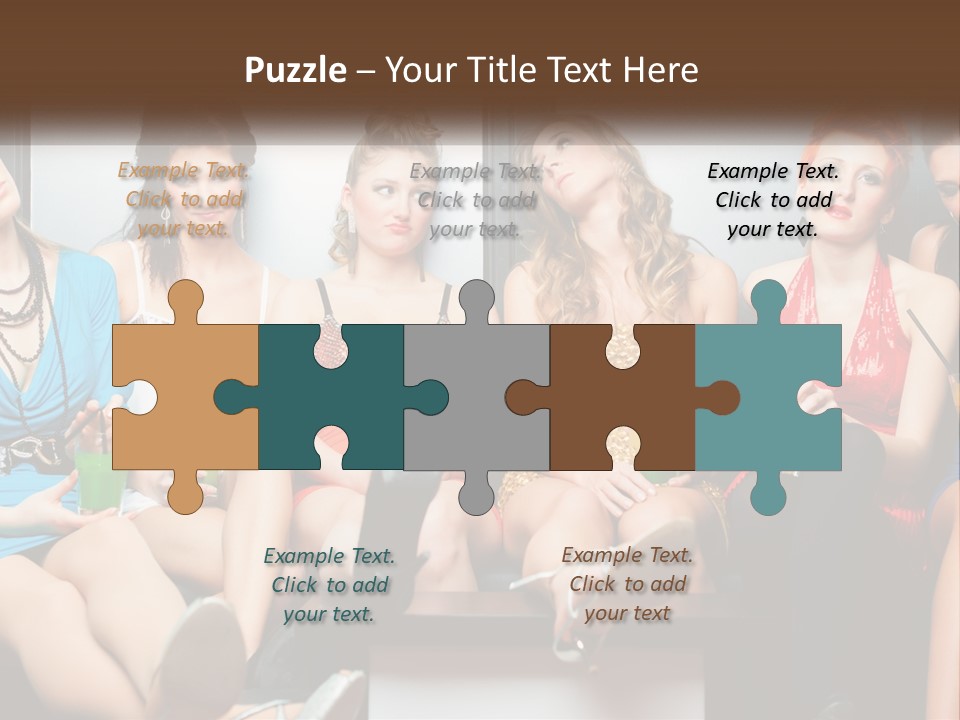 Single Calm Ocean PowerPoint Template