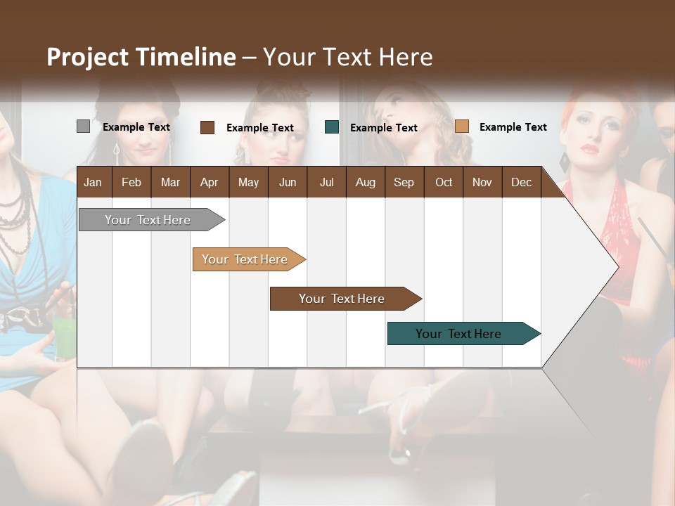 Single Calm Ocean PowerPoint Template