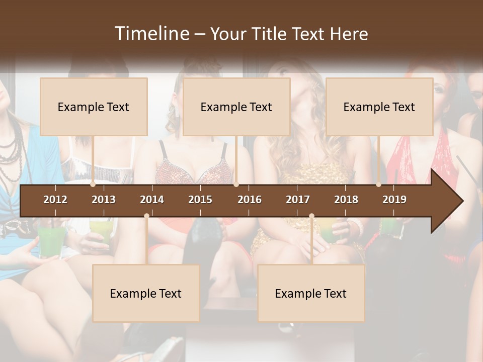 Single Calm Ocean PowerPoint Template
