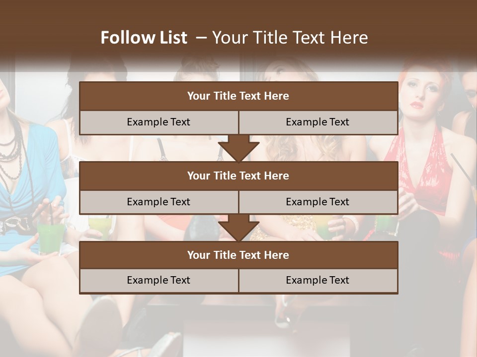 Single Calm Ocean PowerPoint Template