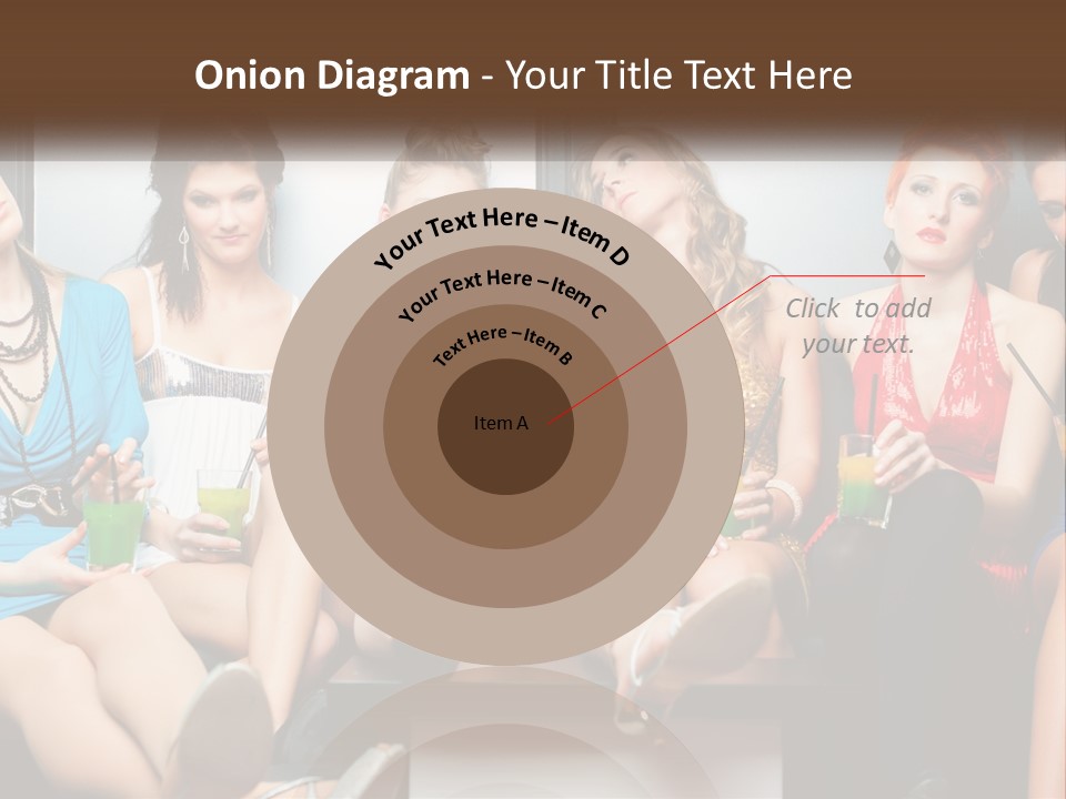 Single Calm Ocean PowerPoint Template