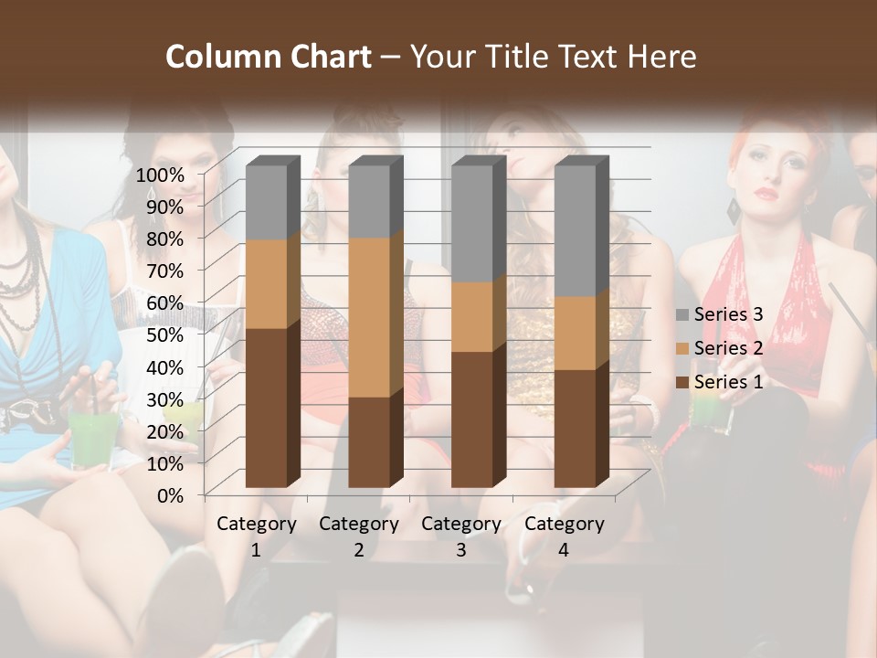 Single Calm Ocean PowerPoint Template