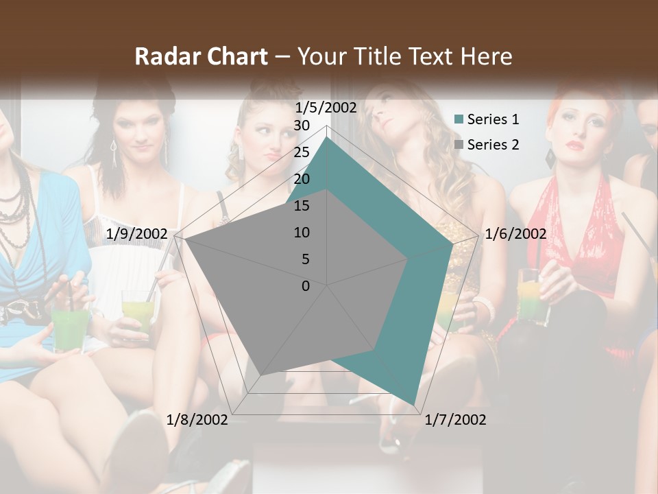 Single Calm Ocean PowerPoint Template