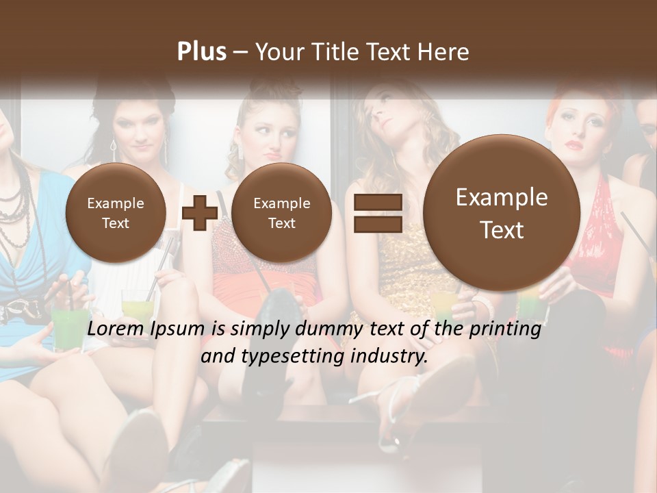 Single Calm Ocean PowerPoint Template