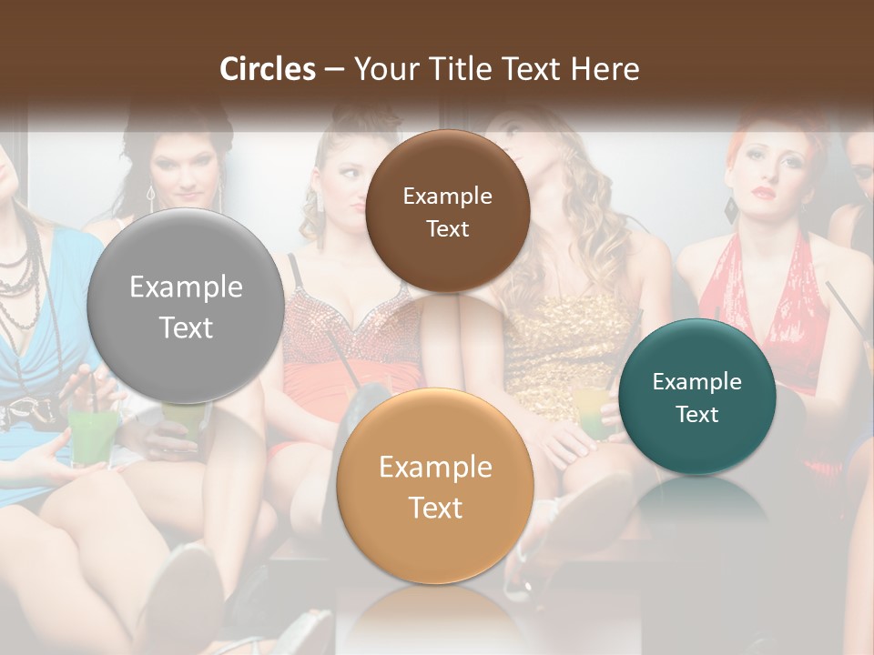 Single Calm Ocean PowerPoint Template