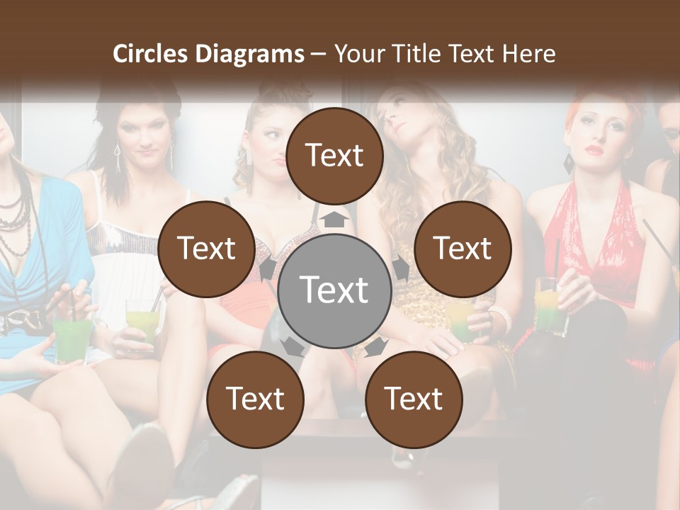 Single Calm Ocean PowerPoint Template