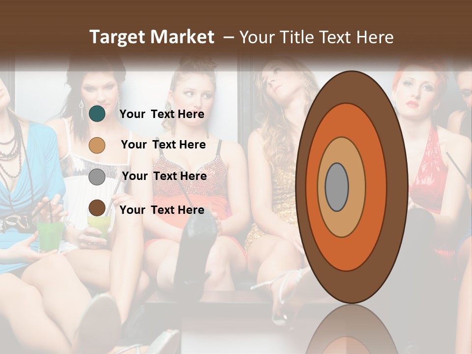 Single Calm Ocean PowerPoint Template