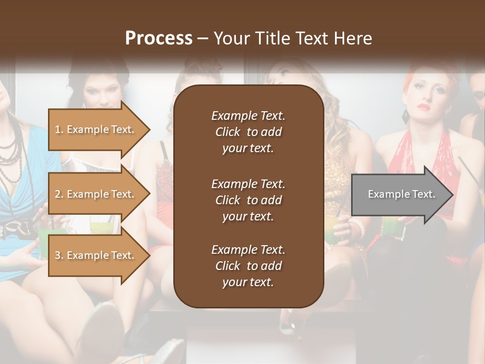 Single Calm Ocean PowerPoint Template