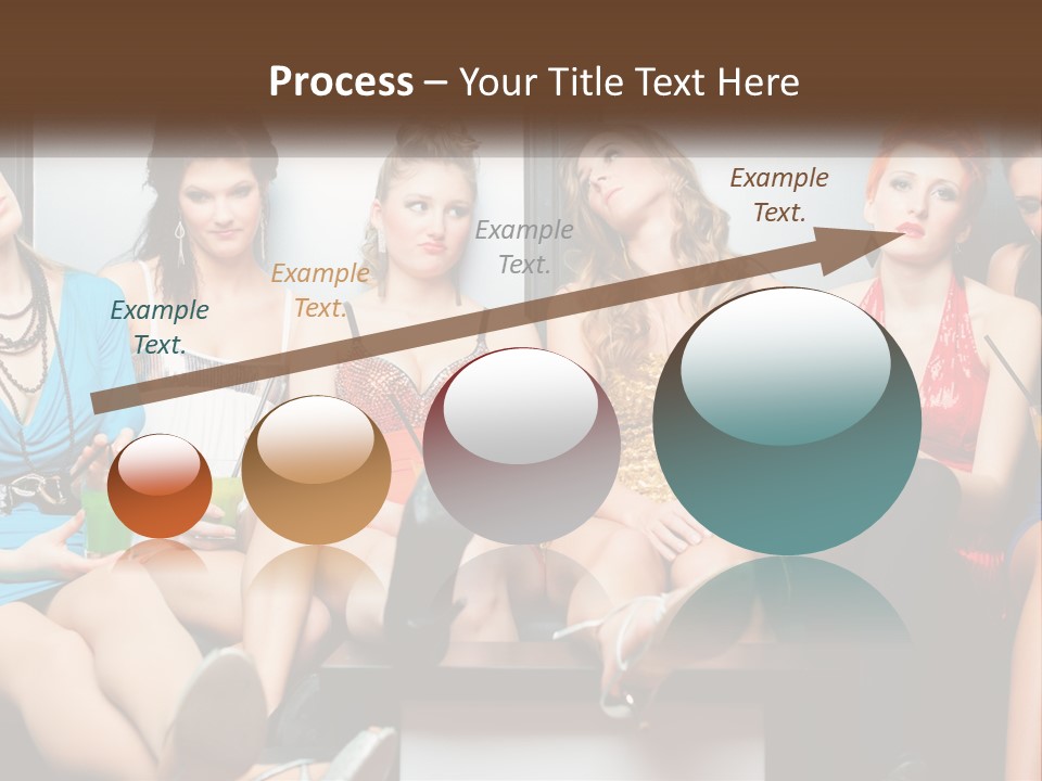 Single Calm Ocean PowerPoint Template