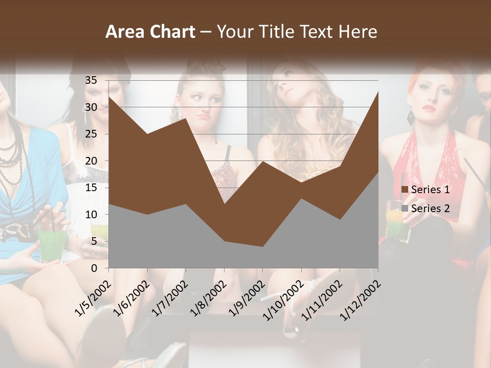 Single Calm Ocean PowerPoint Template