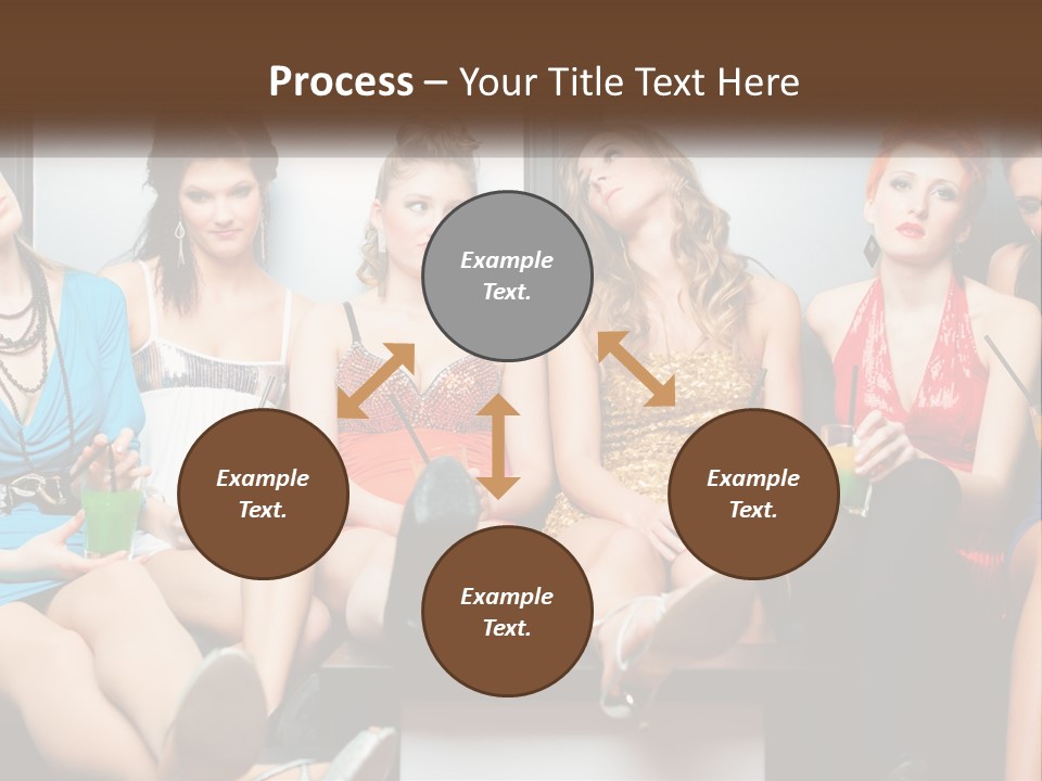 Single Calm Ocean PowerPoint Template