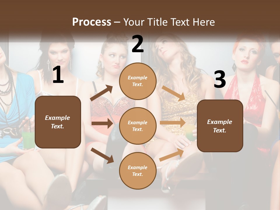 Single Calm Ocean PowerPoint Template