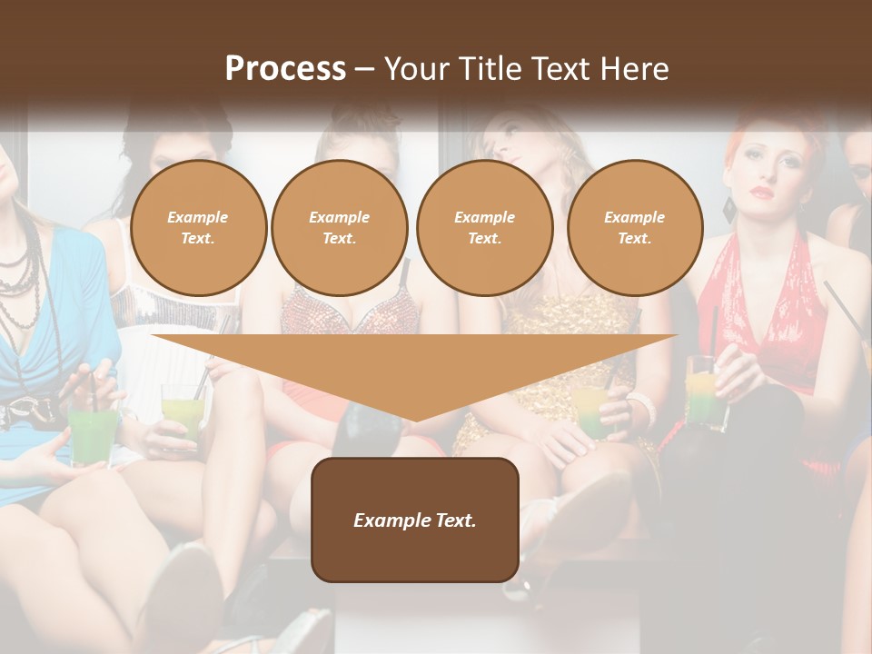 Single Calm Ocean PowerPoint Template