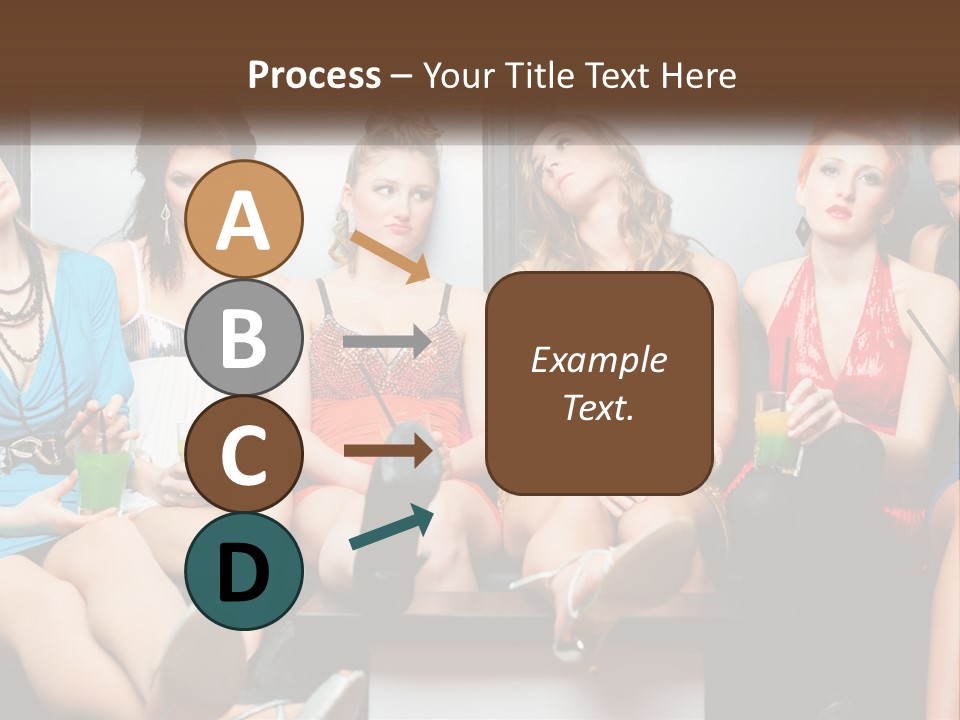 Single Calm Ocean PowerPoint Template