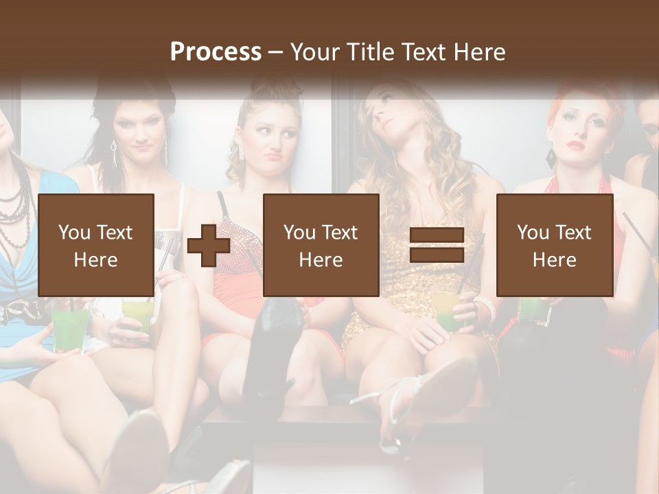 Single Calm Ocean PowerPoint Template