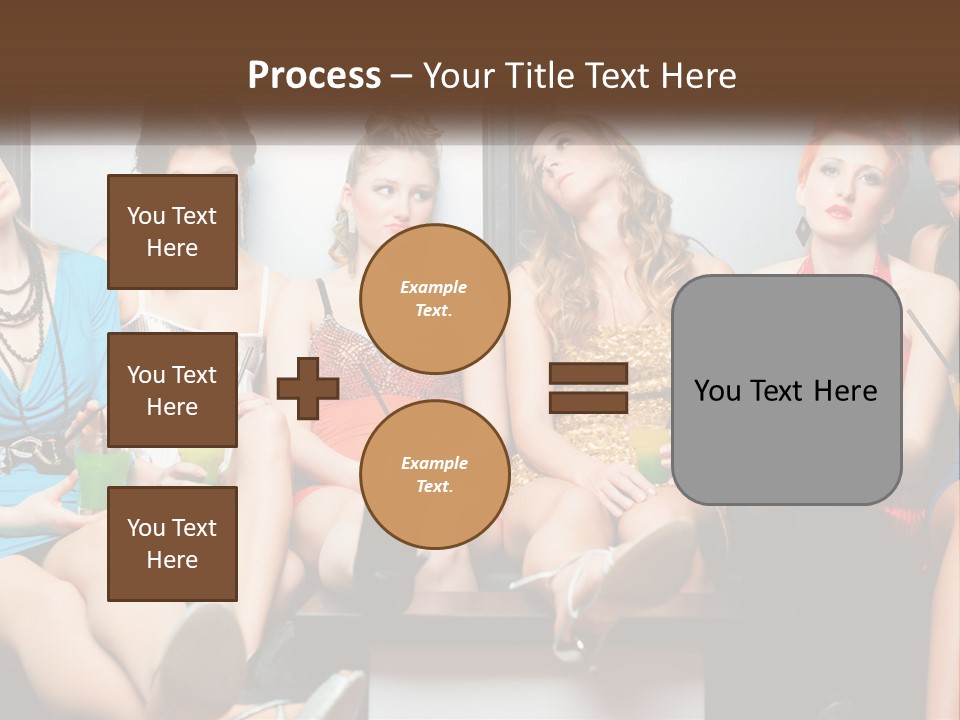 Single Calm Ocean PowerPoint Template