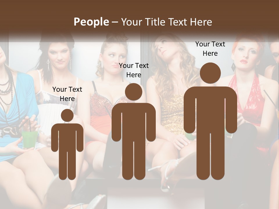 Single Calm Ocean PowerPoint Template