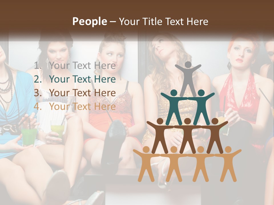 Single Calm Ocean PowerPoint Template