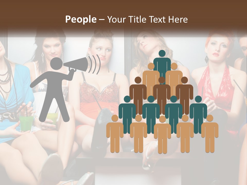 Single Calm Ocean PowerPoint Template