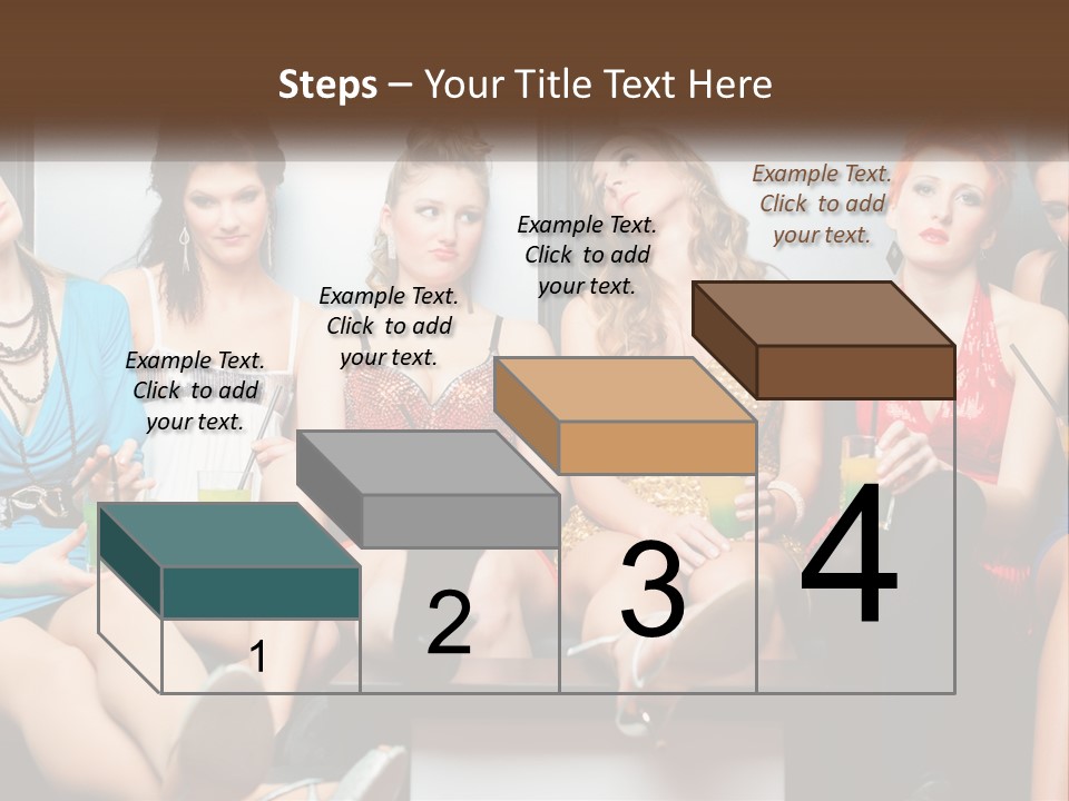 Single Calm Ocean PowerPoint Template