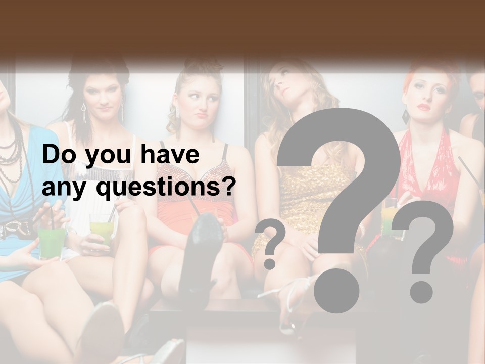 Single Calm Ocean PowerPoint Template