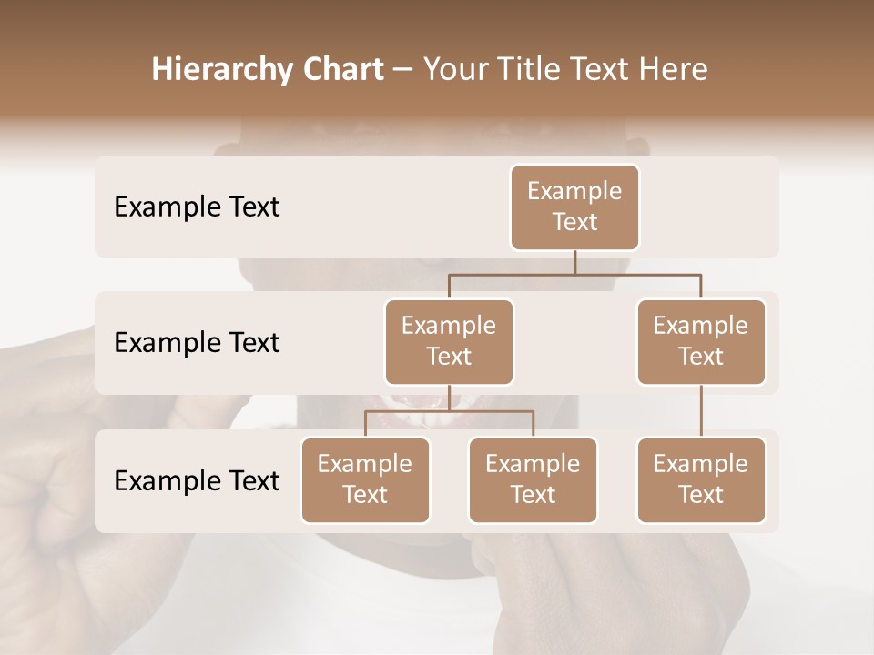 Portrait Older Retirement PowerPoint Template