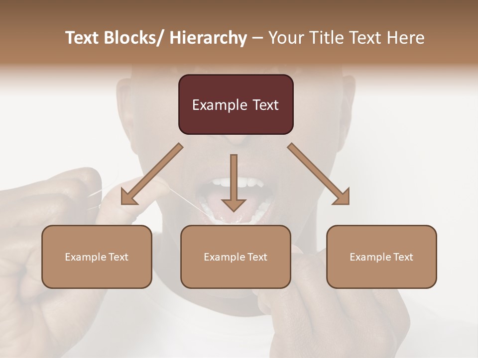 Portrait Older Retirement PowerPoint Template