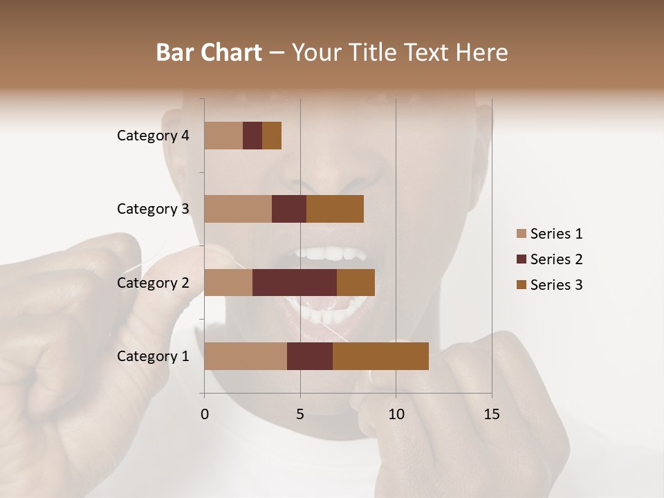 Portrait Older Retirement PowerPoint Template