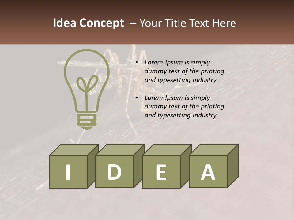 Daughter Water Elderly PowerPoint Template