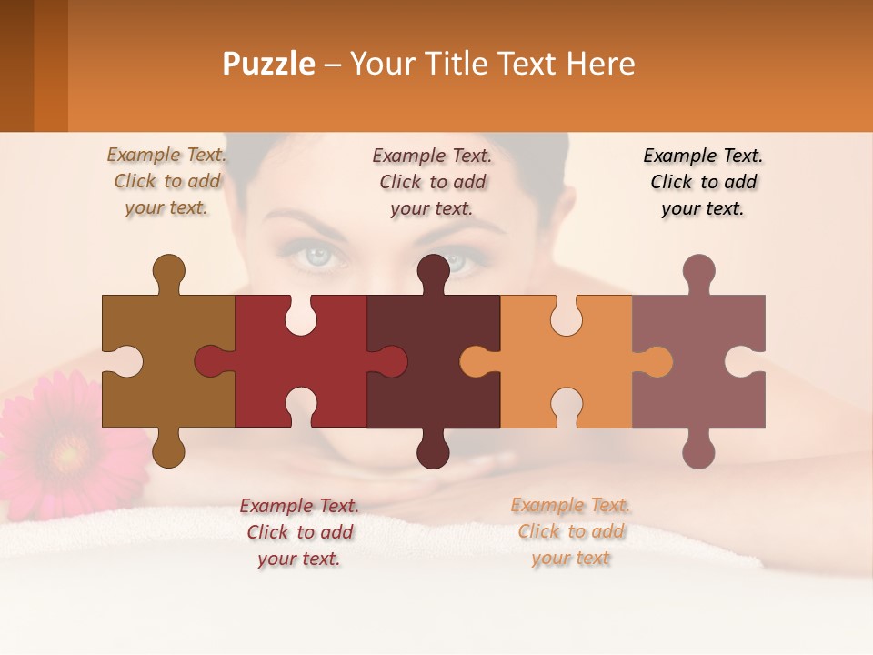 Life Mother Senior PowerPoint Template