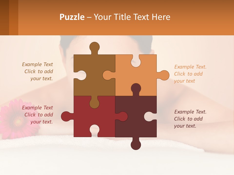 Life Mother Senior PowerPoint Template