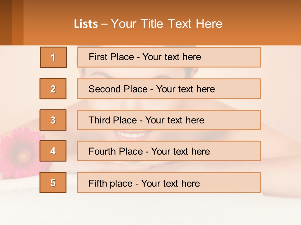 Life Mother Senior PowerPoint Template