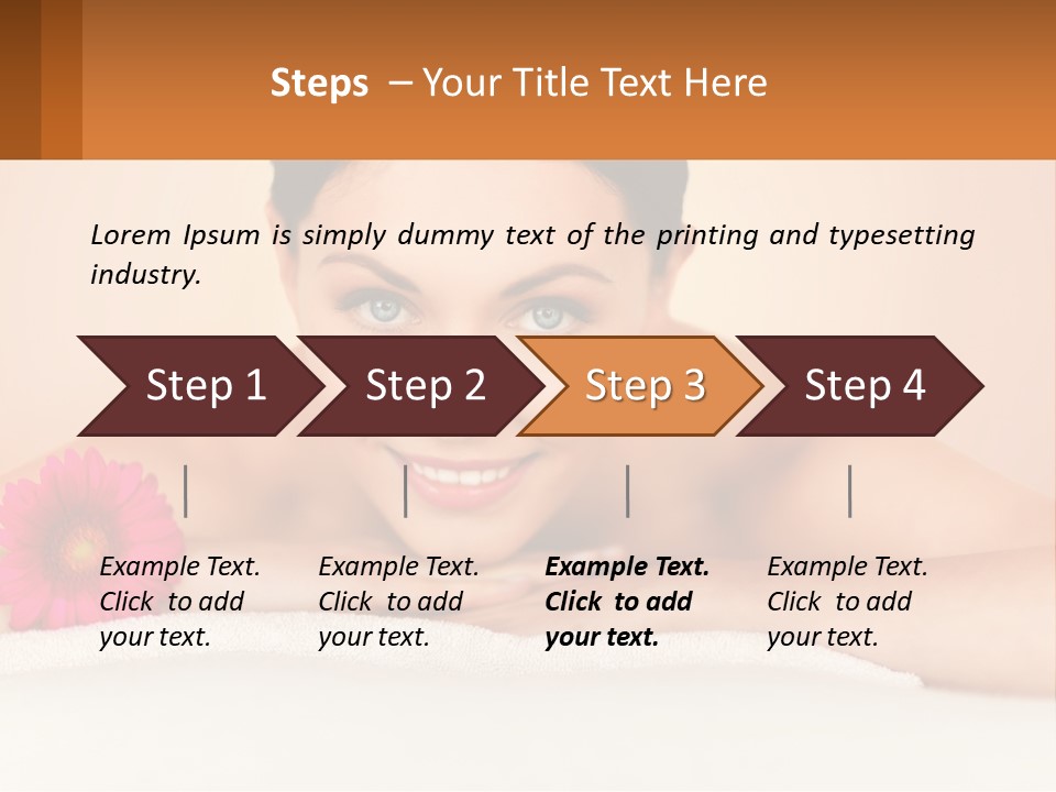 Life Mother Senior PowerPoint Template