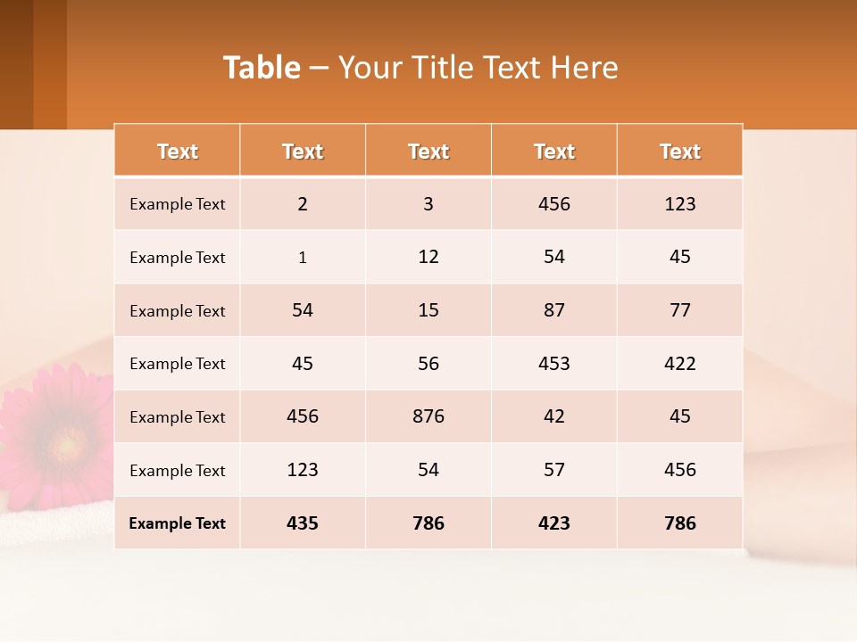 Life Mother Senior PowerPoint Template