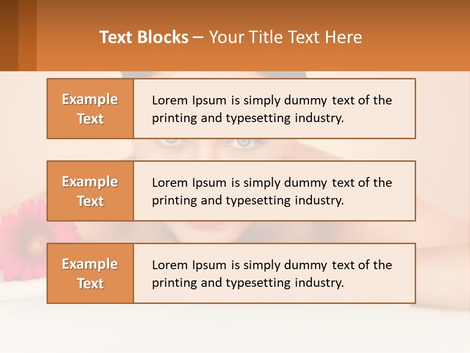 Life Mother Senior PowerPoint Template