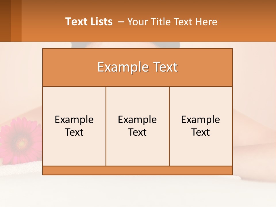Life Mother Senior PowerPoint Template