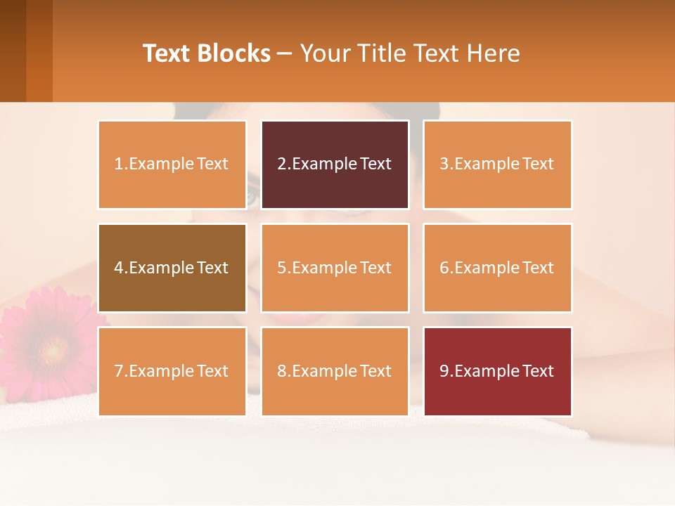 Life Mother Senior PowerPoint Template