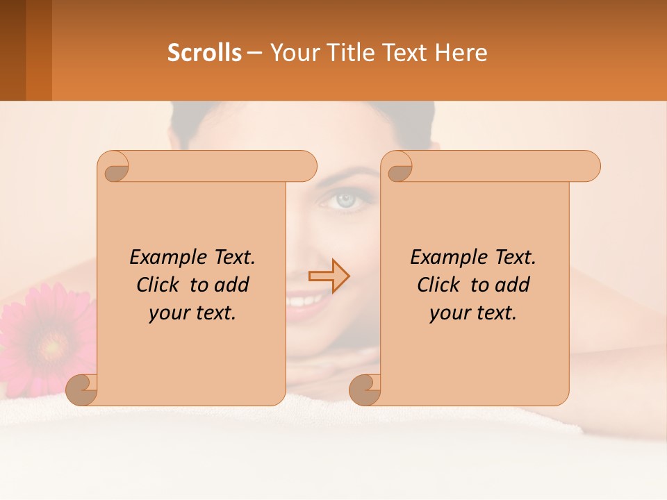 Life Mother Senior PowerPoint Template
