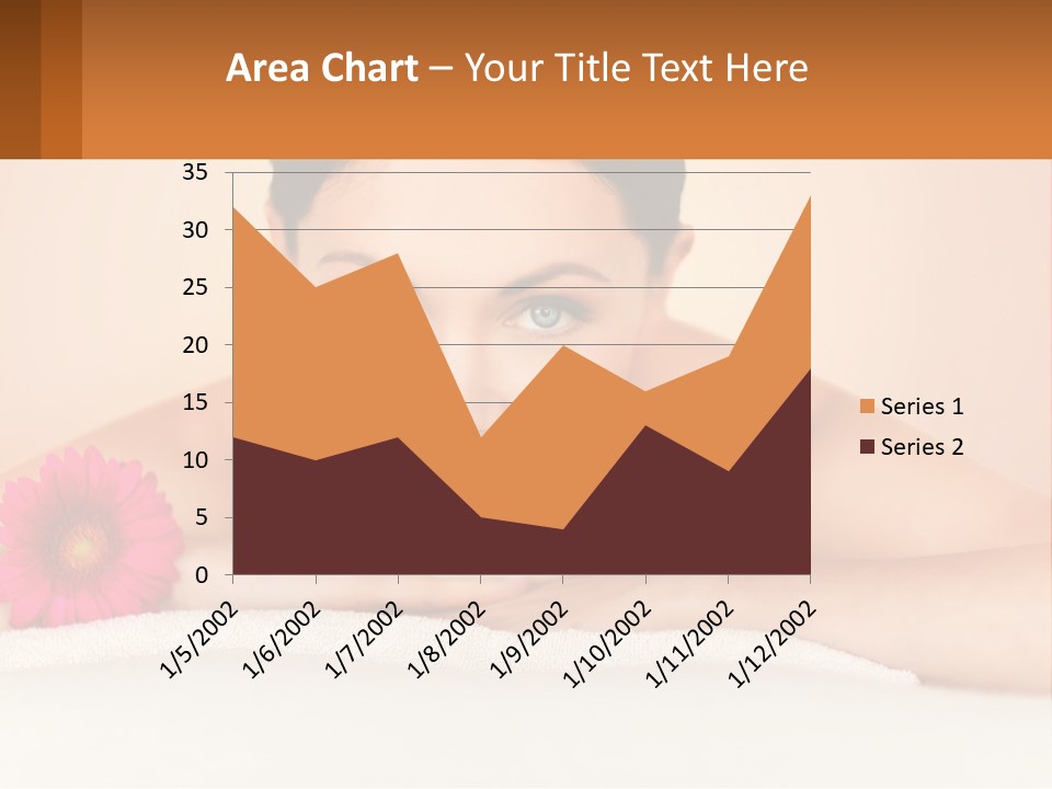 Life Mother Senior PowerPoint Template