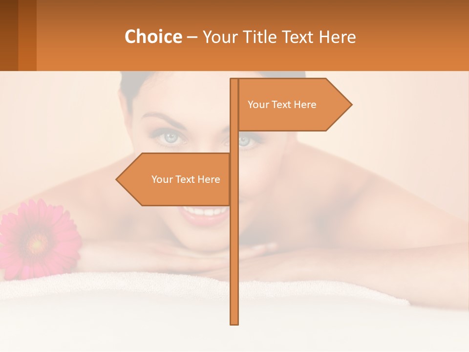 Life Mother Senior PowerPoint Template