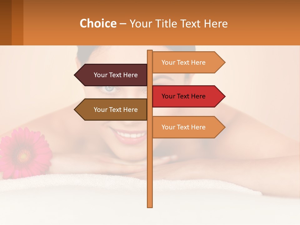 Life Mother Senior PowerPoint Template