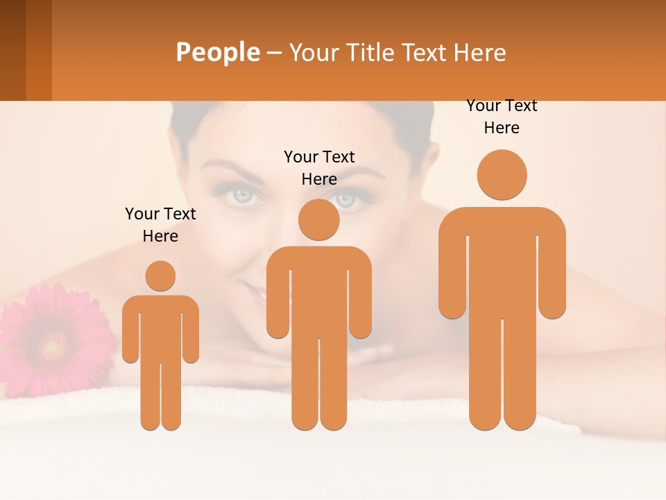 Life Mother Senior PowerPoint Template