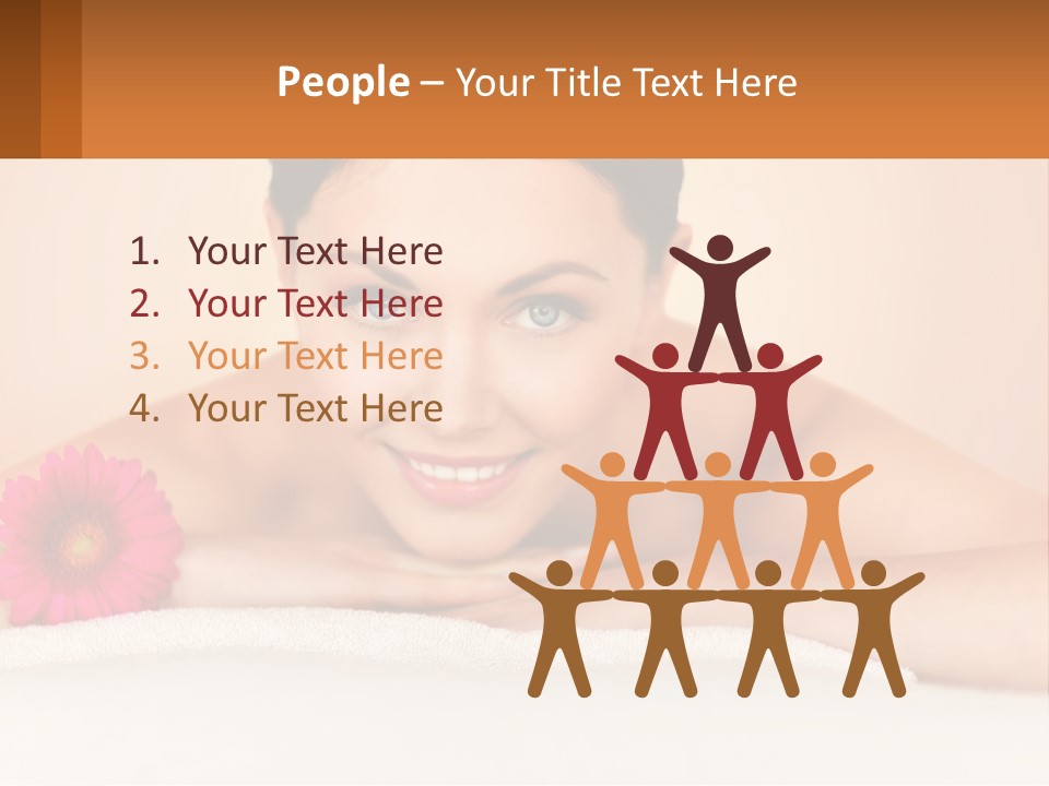 Life Mother Senior PowerPoint Template