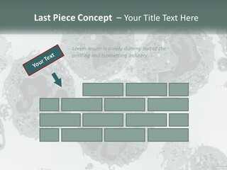 Caucasian Water Older PowerPoint Template